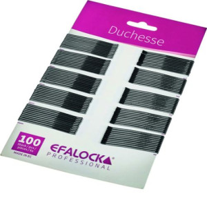 DUCHESSE Haarklemmen 5cm schwarz 100 Stk.